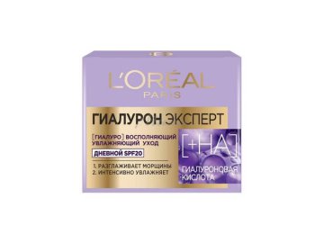 Крем для лица дневной LOREAL Гиалурон эксперт SPF 20, 50 мл