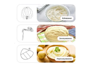 Миксер Kitfort КТ-4413 5 элемент