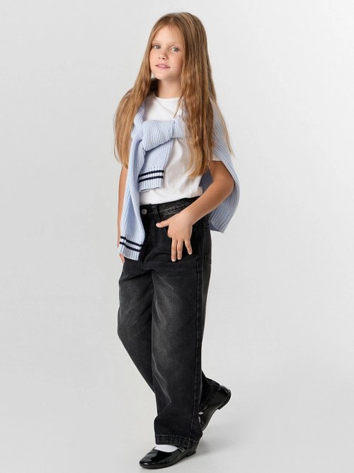 БРЮКИ ДЖИНСОВЫЕ ДЛЯ ДЕВОЧЕК, фото 6 из 6