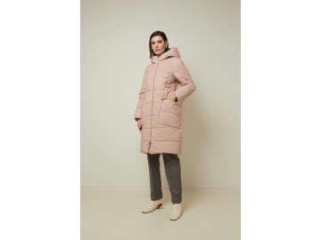 Пальто женское плащевое утепленное