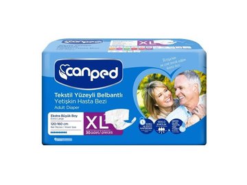 Подгузники для взрослых Canped 30шт размер XL (120-160 см)