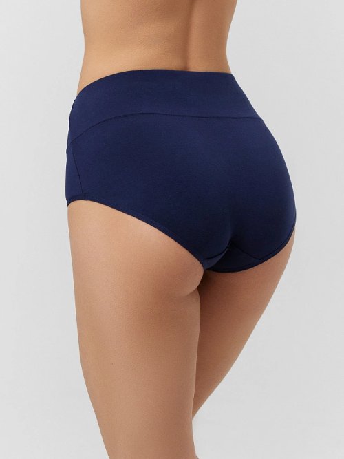 Трусы макси женские синие, фото 4 из 24