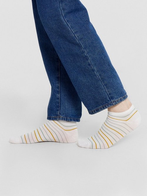 Носки мужские белые в полоску, фото 1 из 15