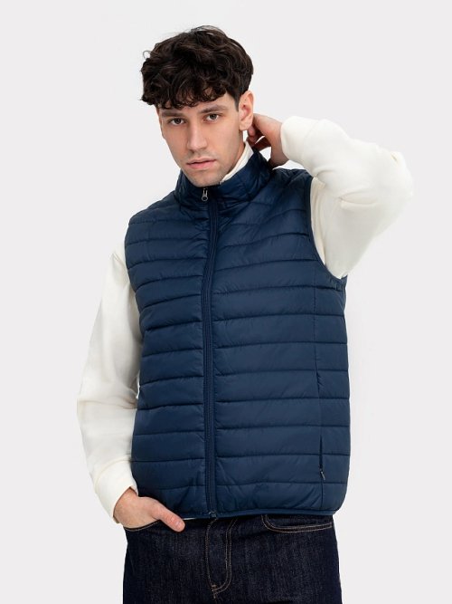 Жилет мужской темно-синий, фото 4 из 5