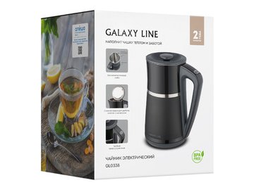 Электрический чайник Galaxy Line GL0338 (черный)