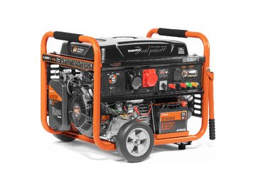 Бензиновый генератор Daewoo Power GDA 9500DPE-3