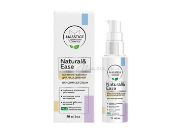 Крем дневной для лица MASSTIGE Natural&Ease Комплексный, 50 мл