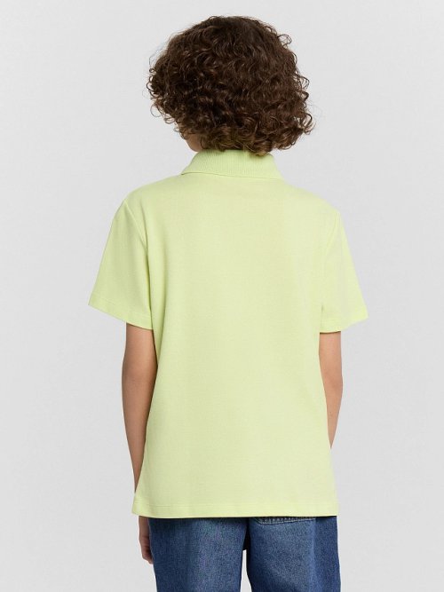 Поло для мальчиков желтое, фото 3 из 5