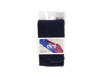 Колготки женские DINI Microfibra Color, deep navy, размер 3, 70 ден