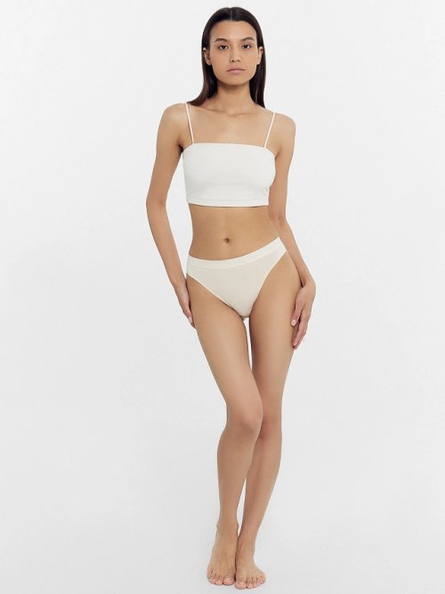 Трусы женские мультипак (2 шт.) в бежевом цвете, фото 4 из 27