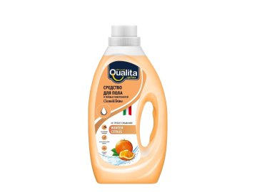 Средство для мытья пола и твердых поверхностей QUALITA WINTER CITRUS, 1л