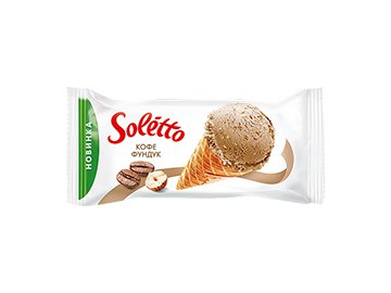 Десерт Soletto кофе-фундук замороженный 75 г