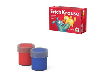 Гуашь Erich Krause Jolly Friends 61413 (6 цв)