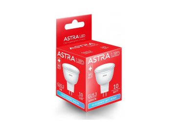 Лампочка astra mr16 10w 4000k в Пинске Электросила