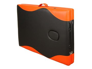 Массажный стол Atlas Sport Складной 2-с 60см 2D-60185/4 (черный/оранжевый)