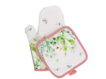 Набор для кухни Прихватка + прихватка-рукавица, арт. SLWDW-003 Мила