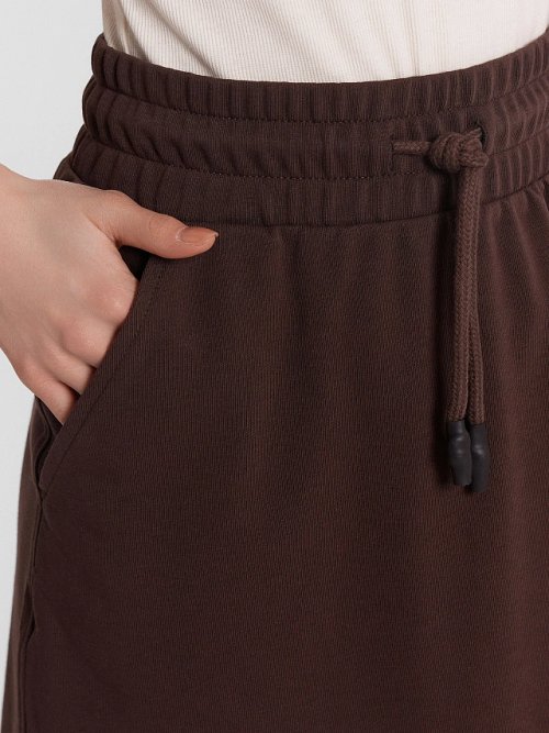 Юбка женская коричневая, фото 4 из 7