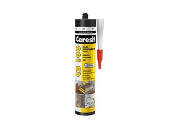 Клей монтажный акриловый CERESIT CB 100 белый 400г