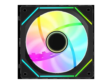 Комплект вентиляторов для корпуса Ocypus Gamma F12 Uni BK ARGB Reverse Blade 3IN1