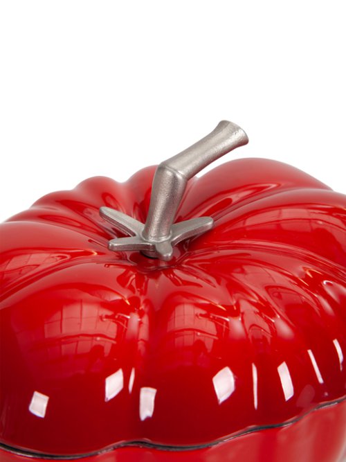 Кокотница чугунная эмалированная Tomato mini 0,48 л, фото 15 из 15