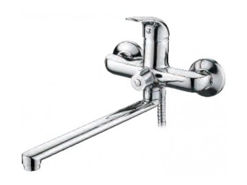 Смеситель для ванны с длинным изливом Ledeme арт. L2231 в Бобруйске Ома