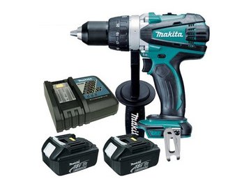 Дрель-шуруповерт Makita DDF458RFE на акции в магазинах 5 элемент