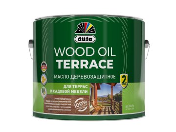 Масло деревозащитное Dufa Wood OIL Terraсe дуб 2л