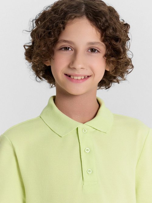 Поло для мальчиков желтое, фото 5 из 5