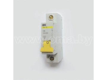 Выключатель автоматический IEK ВА47-29 1P C 6А 4,5кА