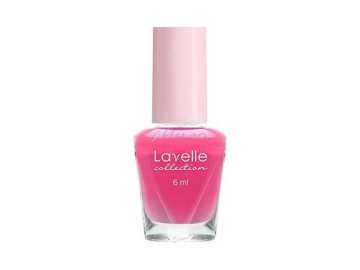 Лак LAVELLE Collection миниколор, тон 75 Розовый неон, 6 мл