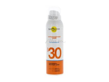 Спрей солнцезащитный БИОКОН Увлажняющий, SPF 30, 150 мл
