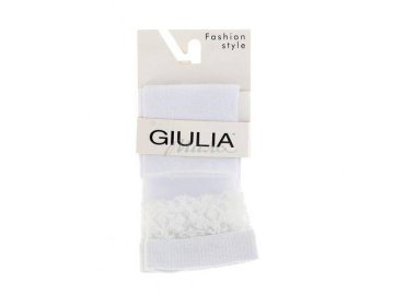 Гольфы детские для девочек GIULIA Cristal 004, размер 18, white, арт.KG1