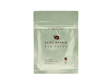 Патчи для век LIMONI Snail Repair Eye Patch восстанавливающие с экстрактом секреции улитки, 30 шт на акции в магазинах Мила