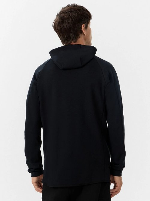 Толстовка мужская в черном цвете, фото 4 из 9