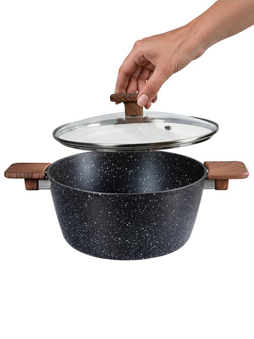 Кастрюля с крышкой Hot Pot 24 W, 4.2л, фото 12 из 12