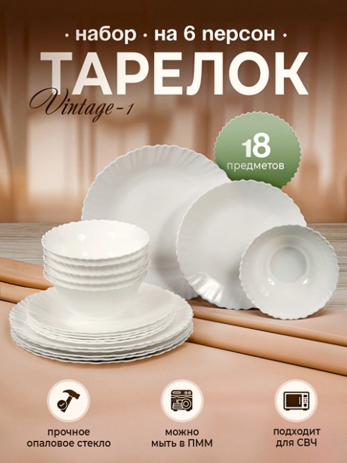 Набор тарелок Vintage-1, фото 1 из 30