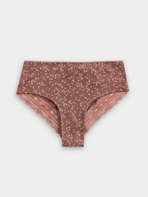 Трусы шорты женские с цветочным принтом, фото 8 из 24