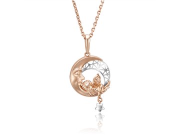 Подвеска декоративная Platina Jewelry, красное золото 585 проба