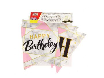 Праздничная гирлянда HAPPY BIRTHDAY 2 м, арт. 7012305712