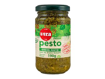 Санта акции и скидки Витебск - Соус Vera Pesto Green 190 г