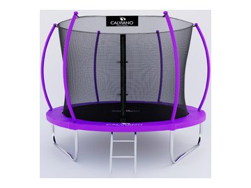 Батут Calviano 312 см - 10ft INSIDE master purple