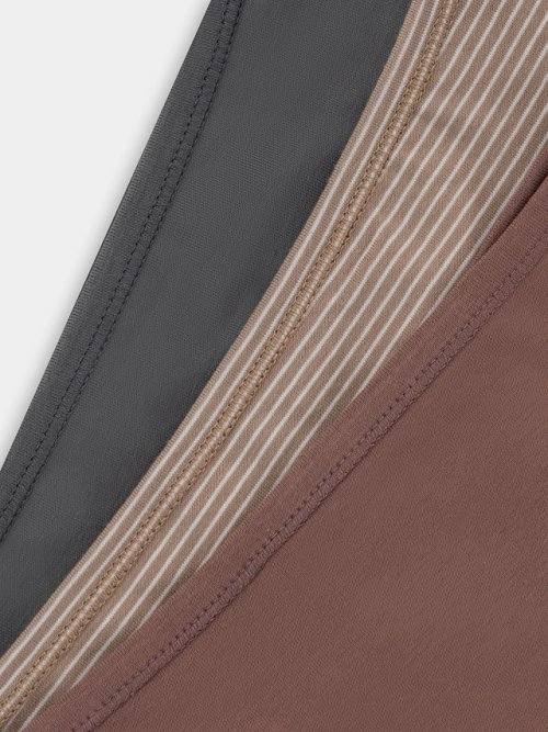 Трусы бразилиана женские в наборе, 3 шт, фото 2 из 30