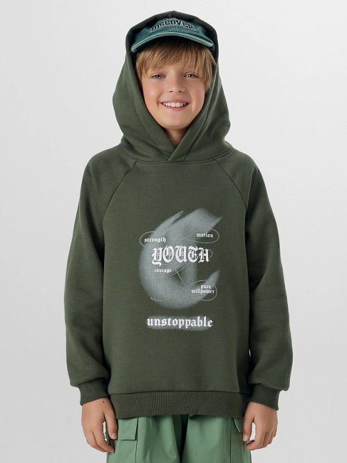 Теплое худи для мальчиков с начесом, фото 8 из 8