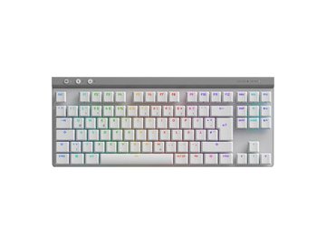 Клавиатура Logitech G515 Lightspeed TKL GL Linear 920-012569 (белый, с гравировкой)