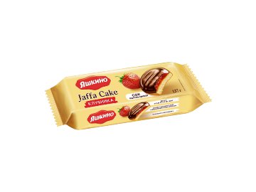 Печенье Яшкино Jaffa Cake клубника 137 г