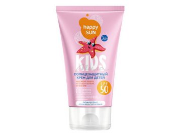 Крем солнцезащитный для детей SPF 50+ серии HAPPY SUN, 150 мл