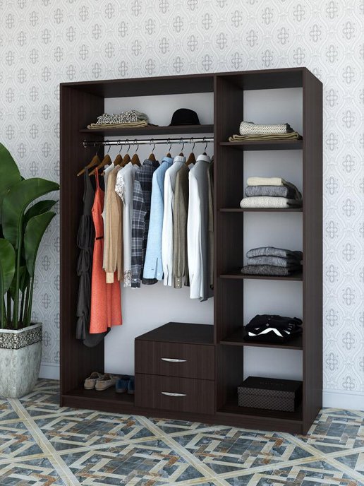 Шкаф с распашными дверями Balance (1500*600) 3D2S, фото 2 из 96