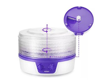 Сушилка для овощей и фруктов Kitfort KT-1935-1 в Мозыре 5 элемент