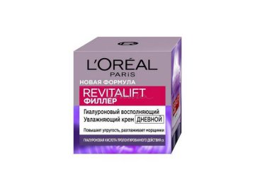 Филлер дневной LOREAL Revitalift Антивозрастной уход + гиалуроновая кислота, 50 мл