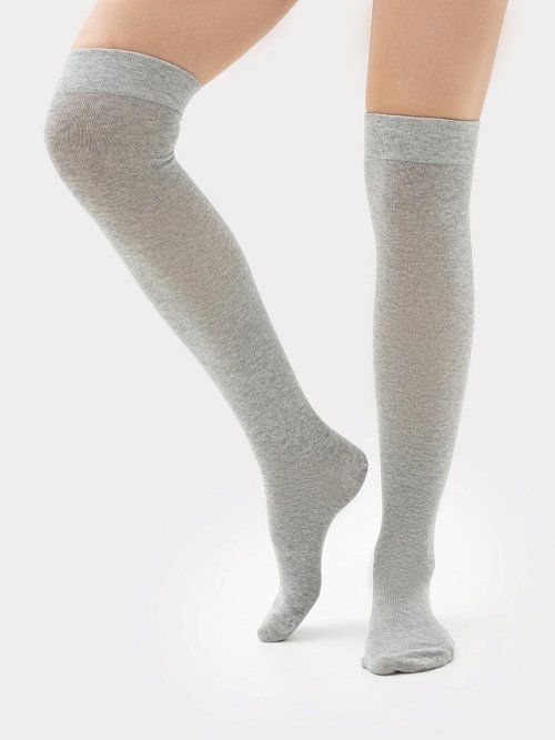 Гольфы женские в сером цвете, фото 1 из 3